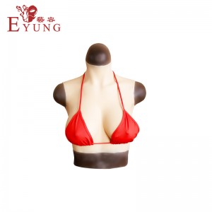 三代短款高领义乳
